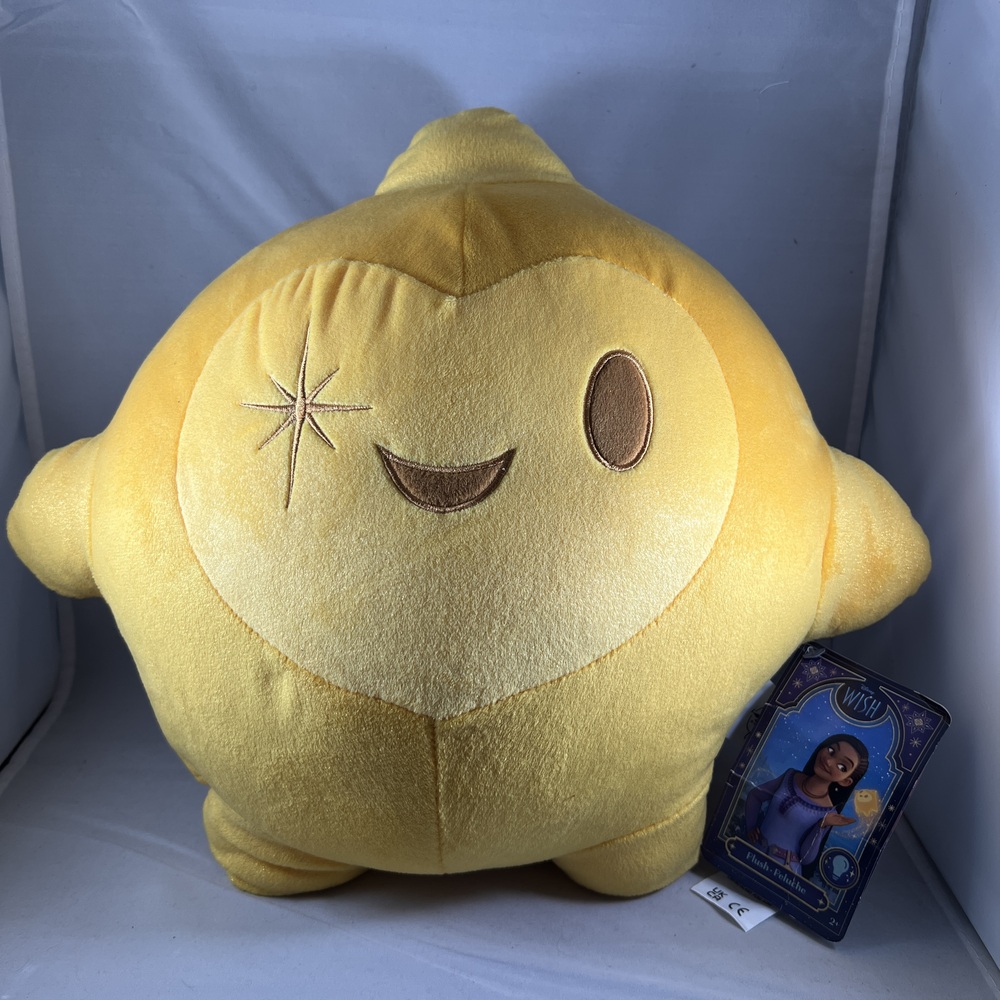 Disney's Wish Star Plush Toy Collectible Cuddle Embroidered Magical Whimsical - Picture 2 of 8